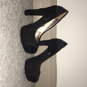 BCBG platform heels